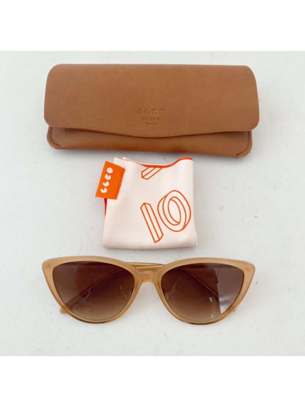 New Garrett Leight Mildred Cat Eye Sunglasses